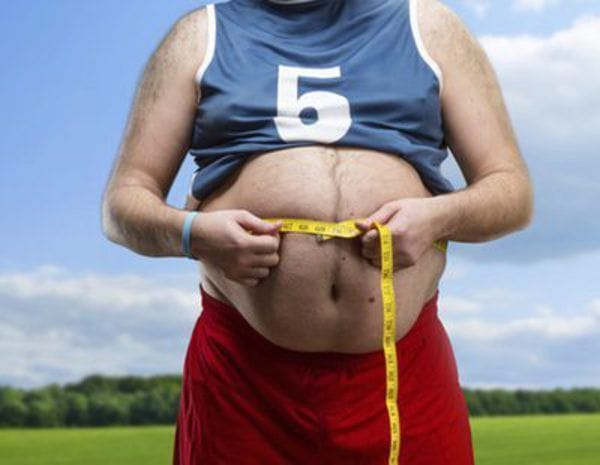 Imagen explicativa sobre la grasa abdominal y la barriga