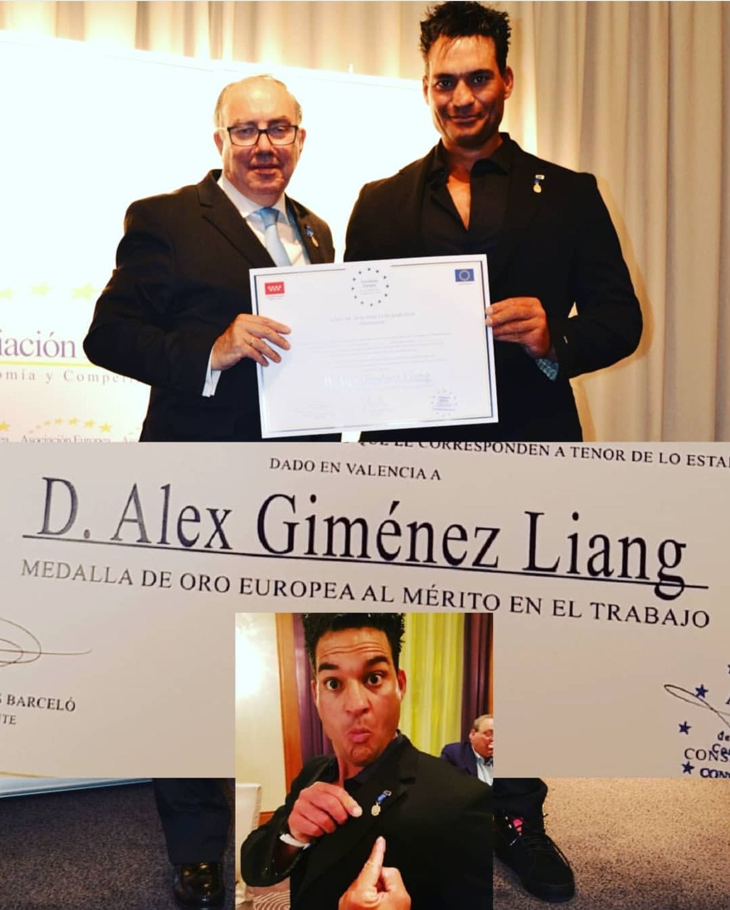 Premios y reconocimientos de Alex Giménez