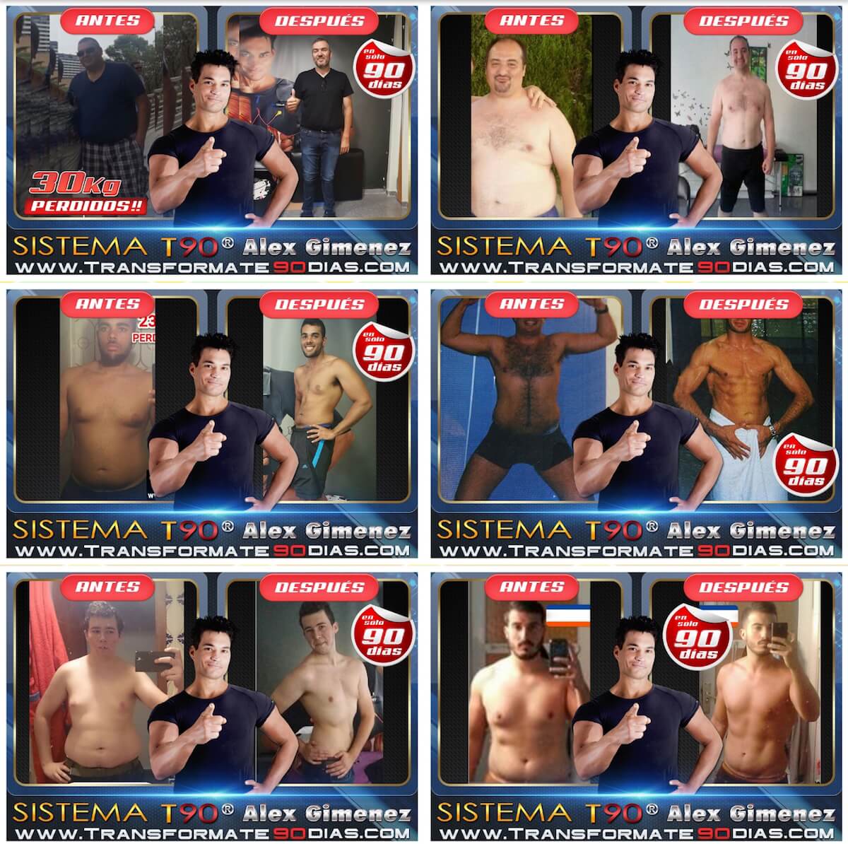 Antes y Despues Hombres