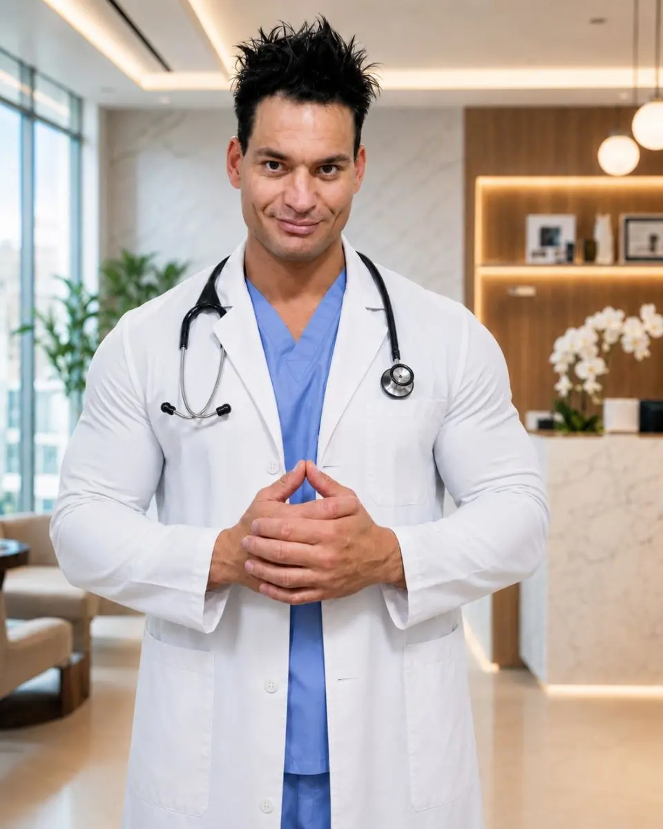 Alex Giménez en su faceta científica y de medicina biológica
